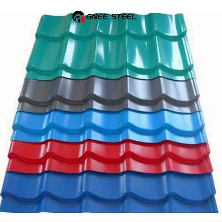 Värilliset kattolevyt