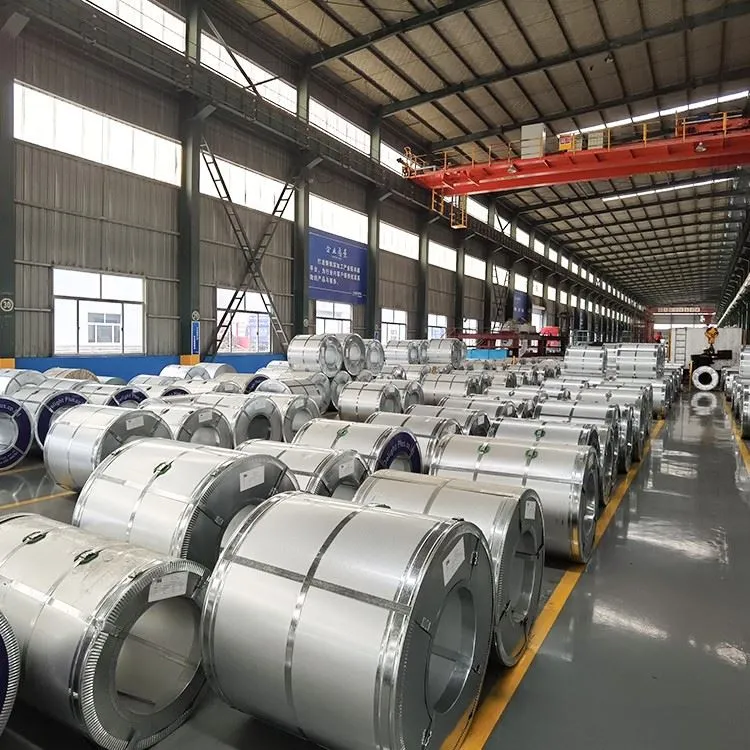 55% alumiini -anti -sormen AFP 0,2 mm paksu AZ70 Aluzinc Gl Galvalumes -teräskela