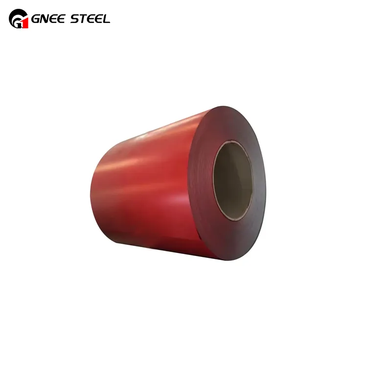 Väripinnoitettu galvanoitu PPGl-teräskela