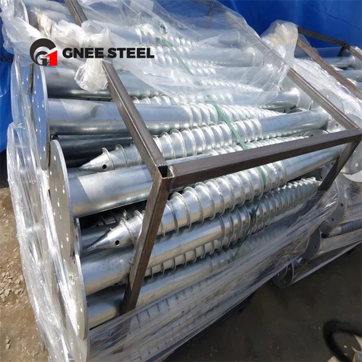 Galvanized Ground Screw