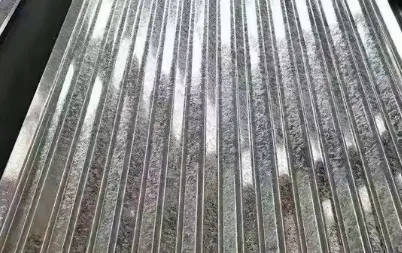 Galvanoidut teräskelat Galvanoidut profiloidut teräslevyt