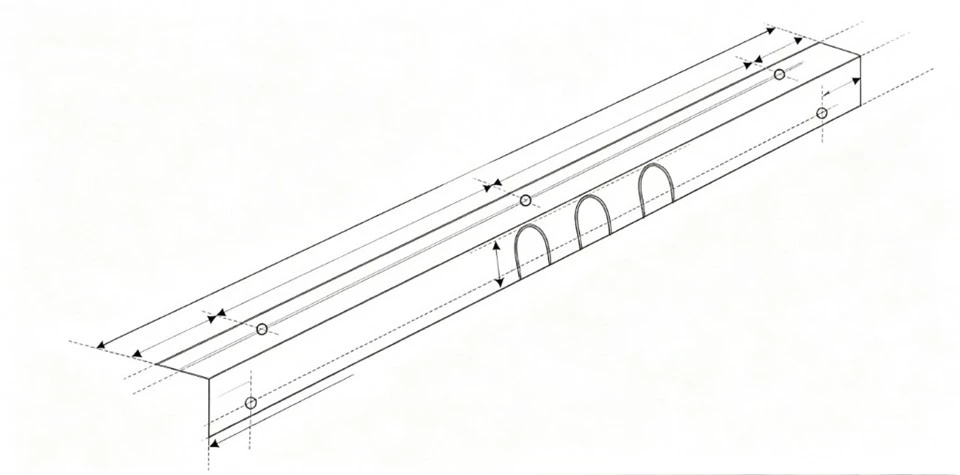 Heavy Duty Galvanized Steel Valve Body Bracket factory
