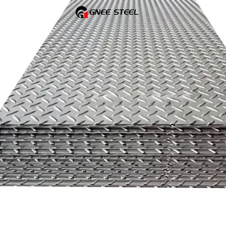 Kuumasinkitty teräsruudullinen lattialevy