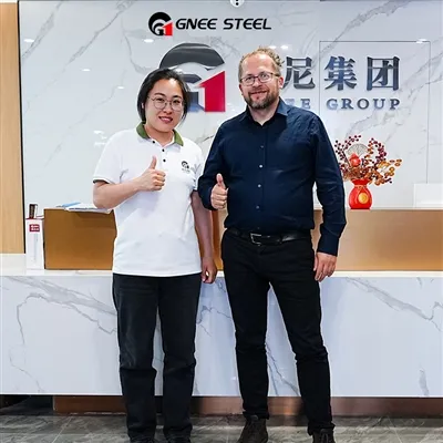 Puolalainen asiakas saa DX52D+Z galvanoidun kelan toimituksen GNEE:ltä