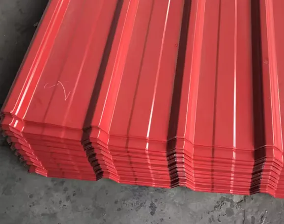 Kattotiilet Metalli PPGI aallotettu sinkki kattolevy